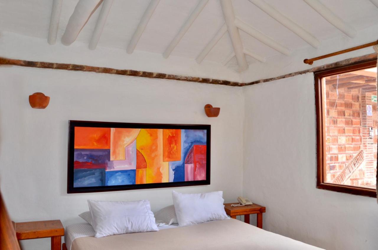 Hotel Plaza Mayor Villa de Leyva Bagian luar foto