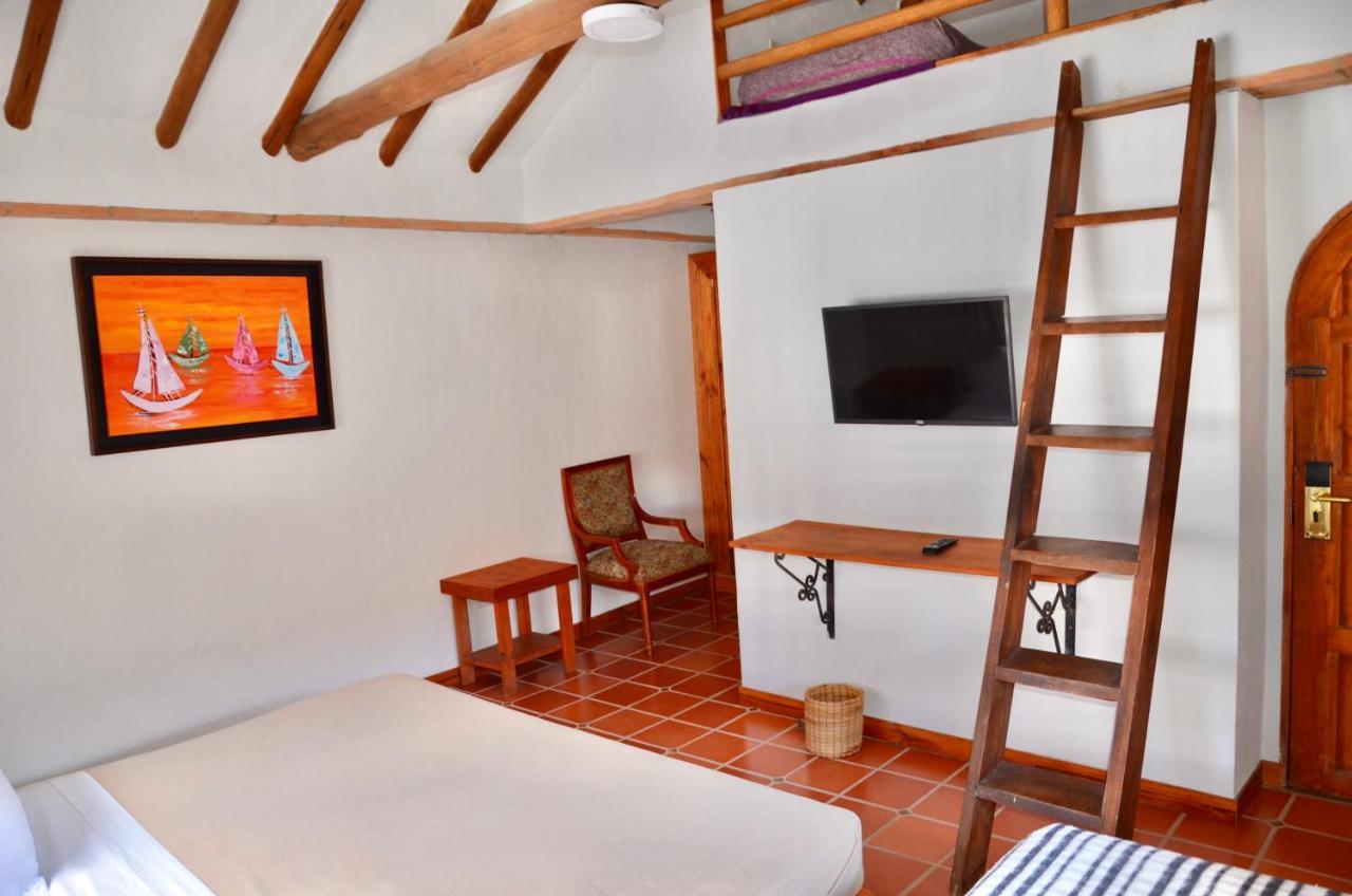 Hotel Plaza Mayor Villa de Leyva Bagian luar foto