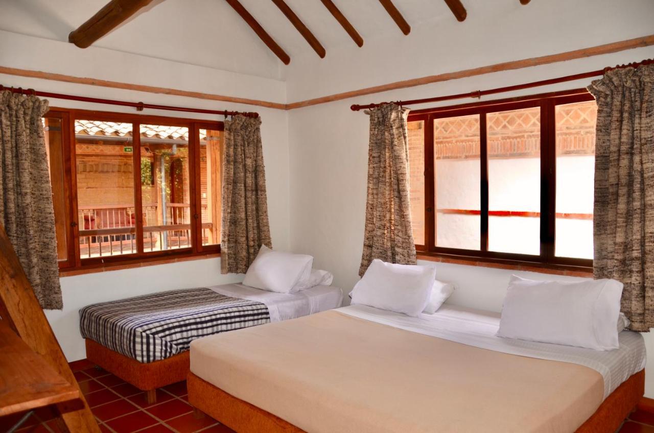Hotel Plaza Mayor Villa de Leyva Bagian luar foto