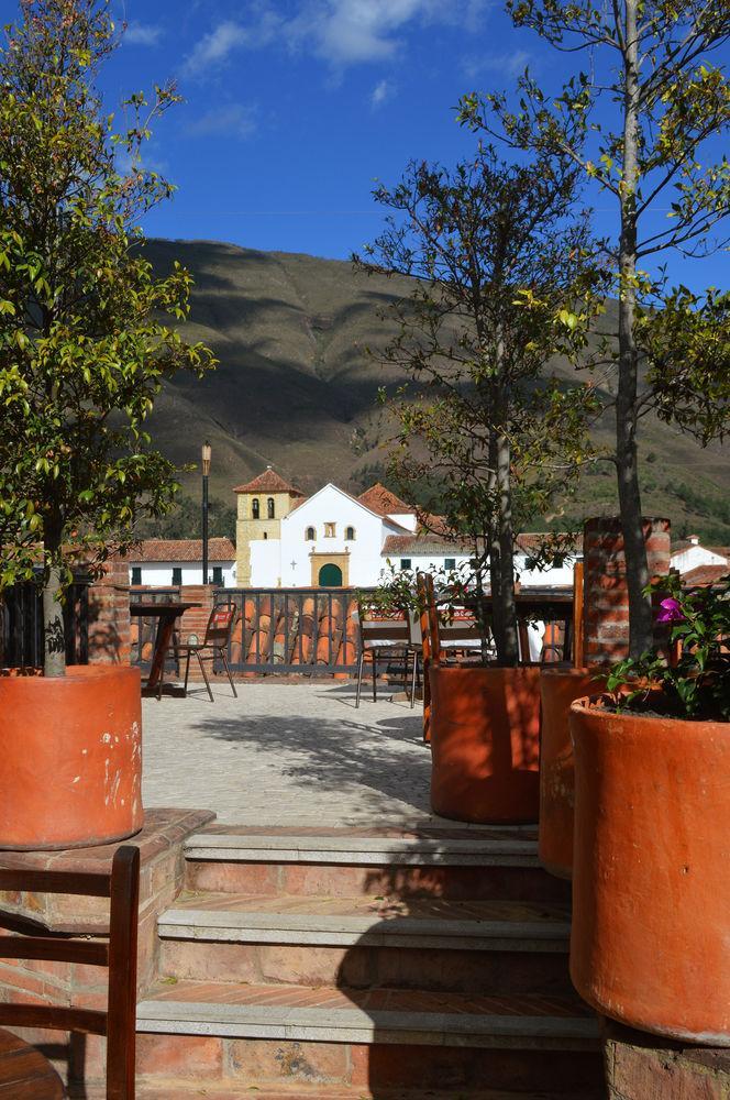 Hotel Plaza Mayor Villa de Leyva Bagian luar foto