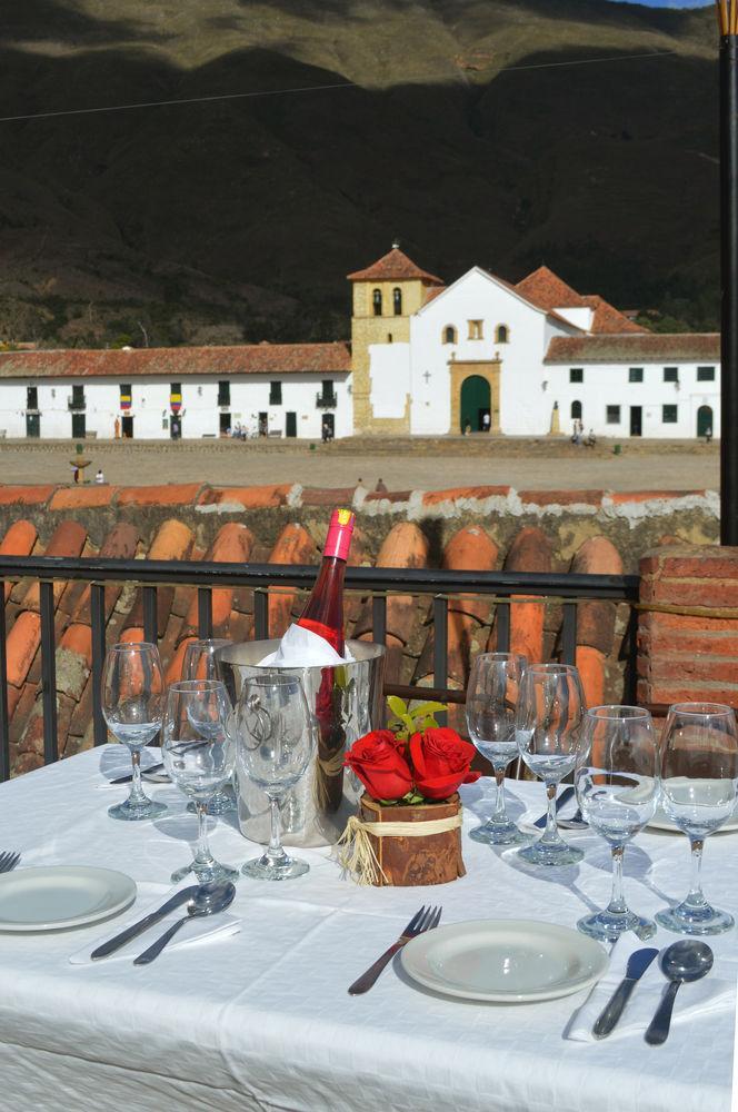 Hotel Plaza Mayor Villa de Leyva Bagian luar foto