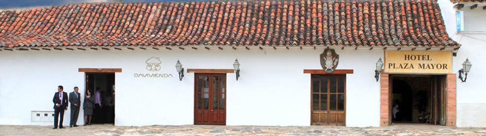 Hotel Plaza Mayor Villa de Leyva Bagian luar foto